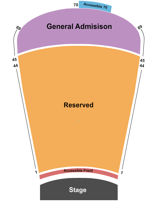 Red Rocks Amphitheatre The Revivalists Seating Chart
